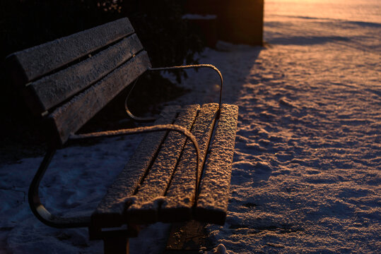 Hamburg Stadtpark sunrise