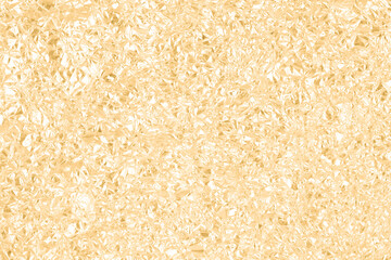 Gold wrinkled paper texture abstract background