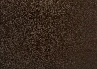 Deep brown leather texture background surface