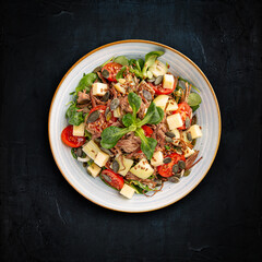 Pulled beef salad