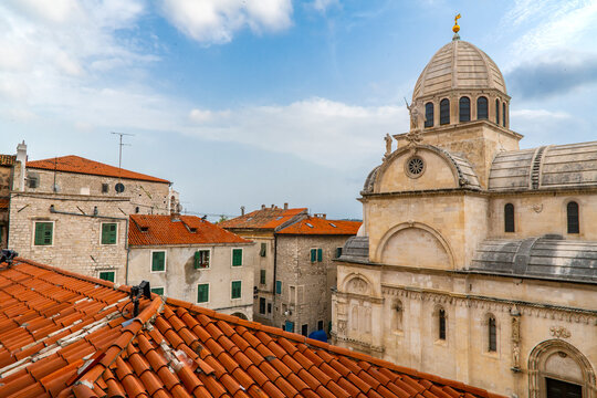 The Cathedral of St. James in &Scaron;ibenik, Croatia