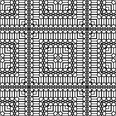 Design seamless monochrome pattern