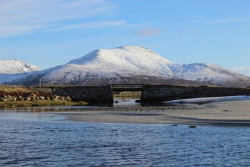lake and mountains, scotland