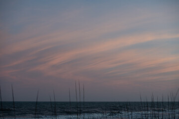 evening imagination at the beach