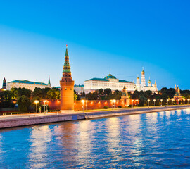 Obraz premium Kremlin view. Summer evening. Moscow. Russia