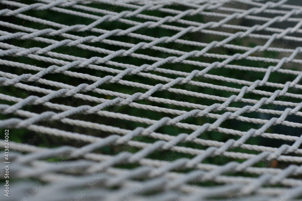 Wall mural close up view of a hummock net