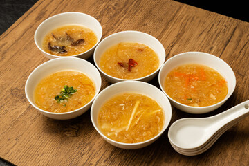 フカヒレスープ　Finest Chinese food shark fin soup 
