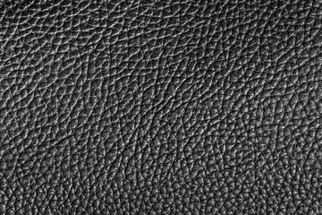 Black leather texture and background