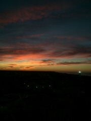 time lapse sunset