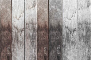 Old brown white wooden fence with stains texture and background seamless