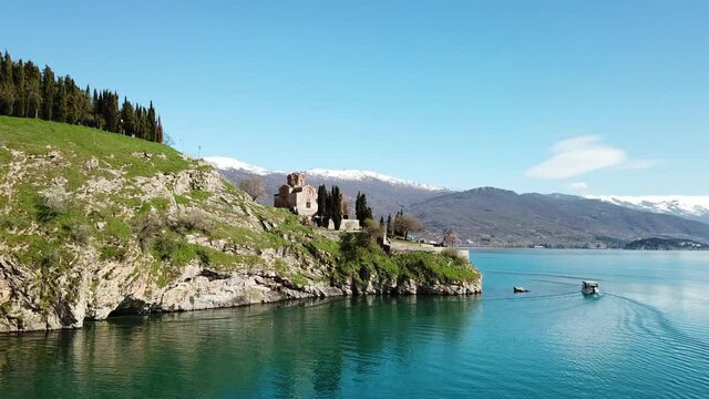 Church of St. John the Theologian -at Kaneo, Ohrid, Macedonia