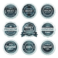 Set quality and guarantee labels