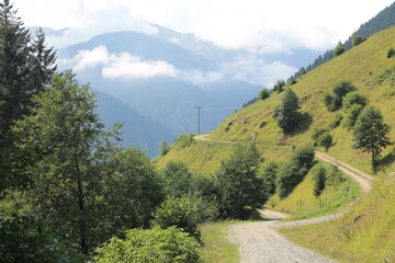 Fototapeta premium road in the mountains