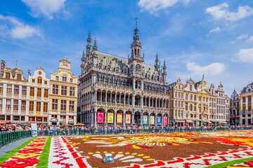 Brussels, Belgium. Flower Carpet 2018.