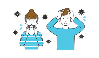 ウィルス　コロナ　カップル