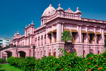 Fototapeta na wymiar Ahsan Manzil is one of the most significant architectural monuments of Bangladesh