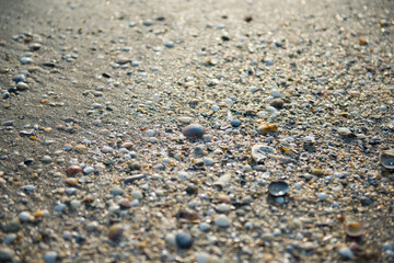 pebbles on the beach