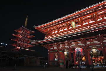 東京浅草浅草寺