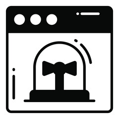 Web Flasher, Protection and security vector icons set cyber computer network business data technology