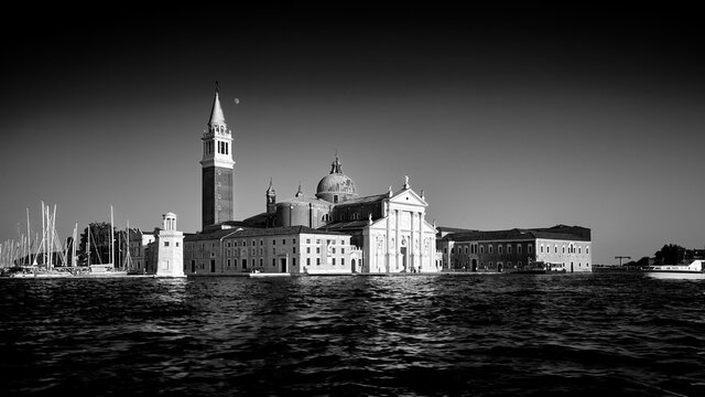 Basilic of Giorgio Maggiore on Venice, church over the sea