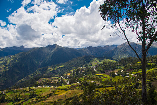 The hills above Tarma, Junin, Peru, South America