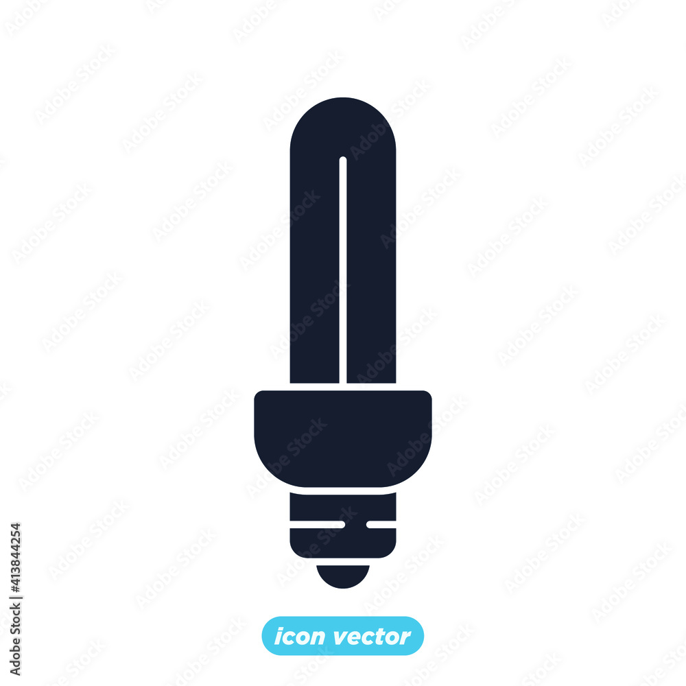 Poster light bulb icon. light bulb lamp symbol template for graphic and web design collection logo vector i