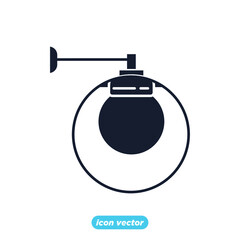 Light Bulb icon. Light Bulb lamp symbol template for graphic and web design collection logo vector illustration