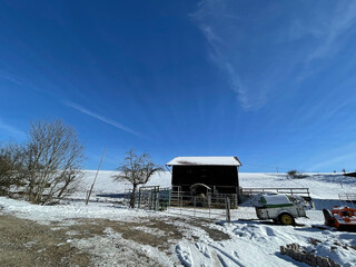 Schlichemklamm im Winter 