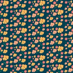 seamless pattern with flowers
