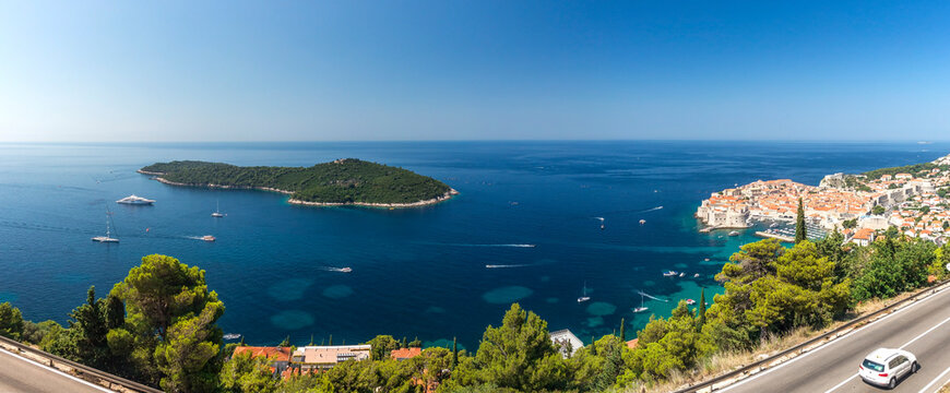 Fototapeta The Old Town of Dubrovnik in Croatia