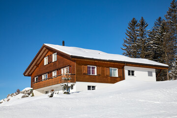 Winter in alps