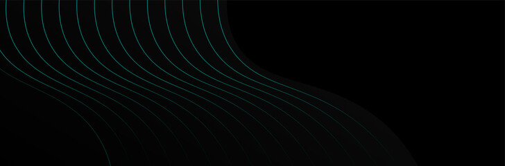 Black background with blue line
