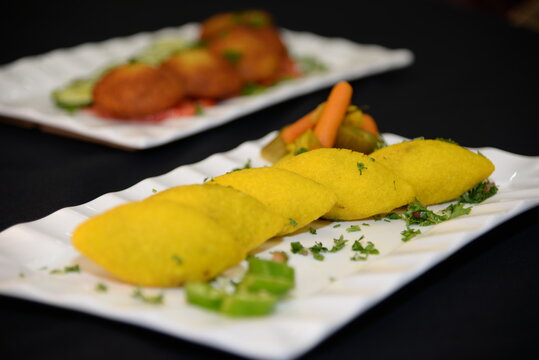 Iraqi Kubba platter mix 