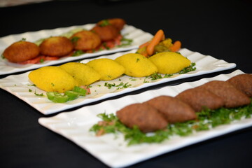 Iraqi Kubba platter mix 