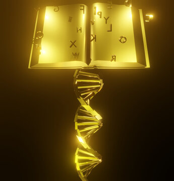 DNA GOLD IN BOOK