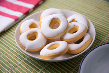 Roscos de vino traditional spanish recipe.