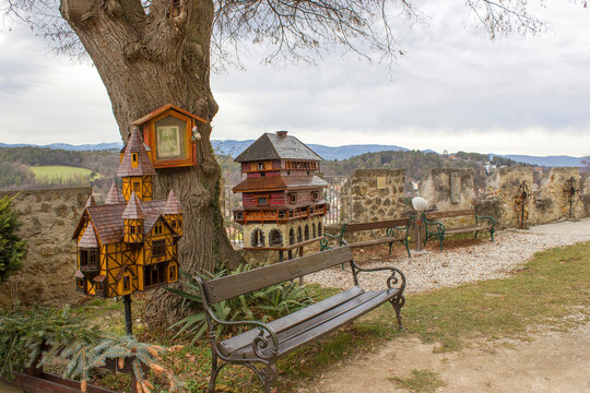 Pitten - collection of bee houses, Alps, Lower Austria, Austria