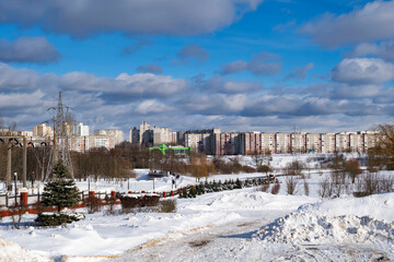 Obraz premium landscape in the city