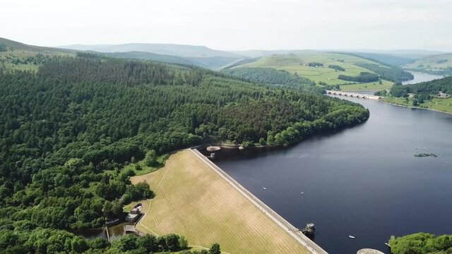 Peak District Landscape in the United Kingdom taken in June 2018