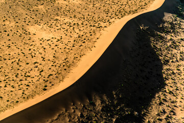 Sand dunes in Gobi desert, Alashan, China