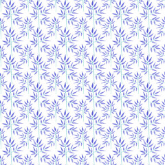 Watercolor flower seamless pattern Hand drawn hand painted backdrop. Surface pattern design.  Great for wrapping paper, fabric or textile. 