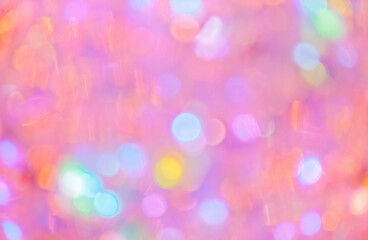 Abstract background with bokeh defocused lights