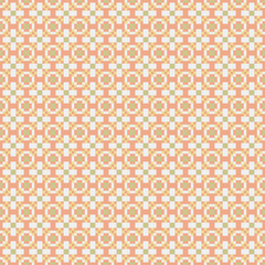 Abstract Cross Pattern generative computational art illustration