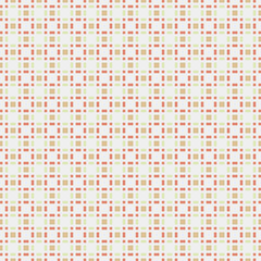 Fototapeta premium Abstract Cross Pattern generative computational art illustration