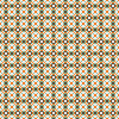Abstract Cross Pattern generative computational art illustration