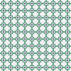 Fototapeta premium Abstract Cross Pattern generative computational art illustration