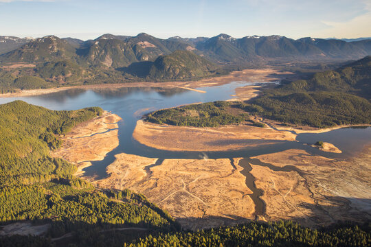 Stave Lake reservoir used for power generation.