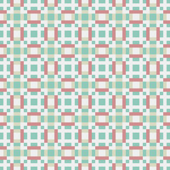 Abstract Cross Pattern generative computational art illustration
