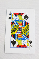 playing cards white background
