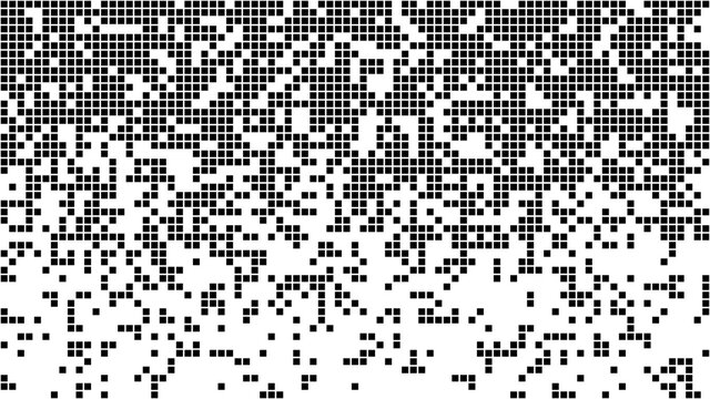 Abstract pixel background for website. Mosaic of squares. Vector illustration